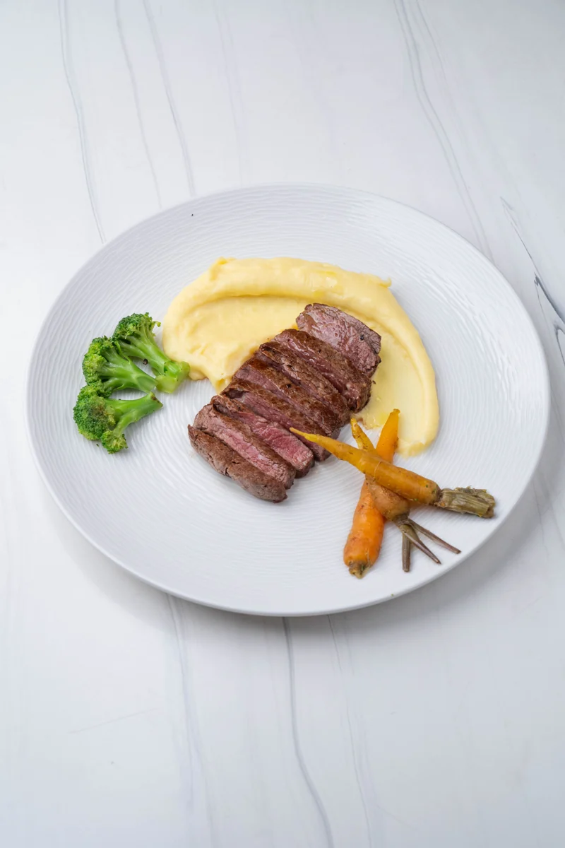 Stanbroke Tenderloin Steak with Vegetables